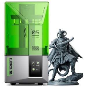 ELEGOO Mars 5 Stampante 3D Resina con LCD 4K Mono, Livellamento Automatico, Stampante 3D da Tavolo con Dimensioni di Stampa di 5,65 * 3,53 * 5,91 Pollici
