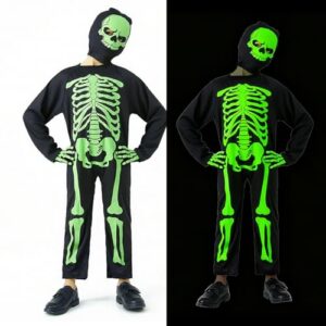 Costume da Scheletro Luminoso: Il Travestimento che Brilla nel Buio